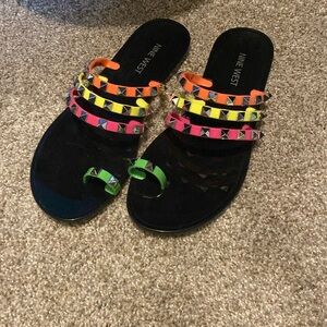 Neon Sandals
